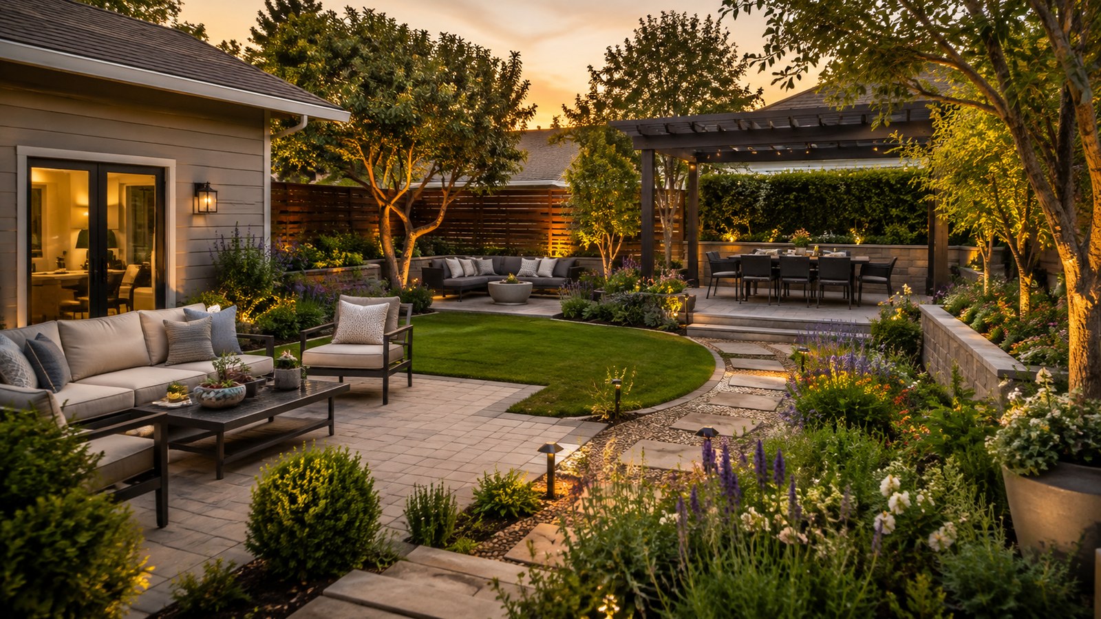 Backyard landscape architecture ideas that add beauty, function, and value in a realistic home setting