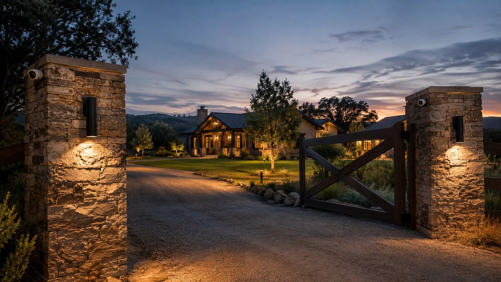 Best smart security systems for rural properties and remote homes in a realistic home setting