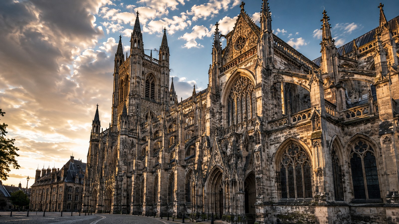 Gothic architecture: origins, features, and iconic landmarks in a realistic home setting