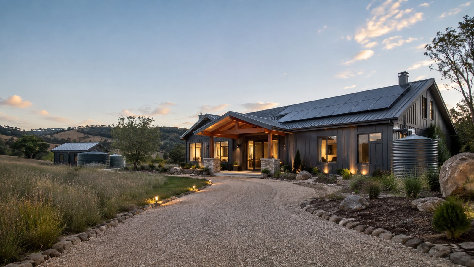 How to build a smart home on rural land without overcomplicating it in a realistic home setting