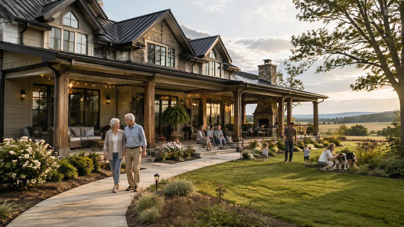 How to buy a rural property for multiple generations in a realistic home setting
